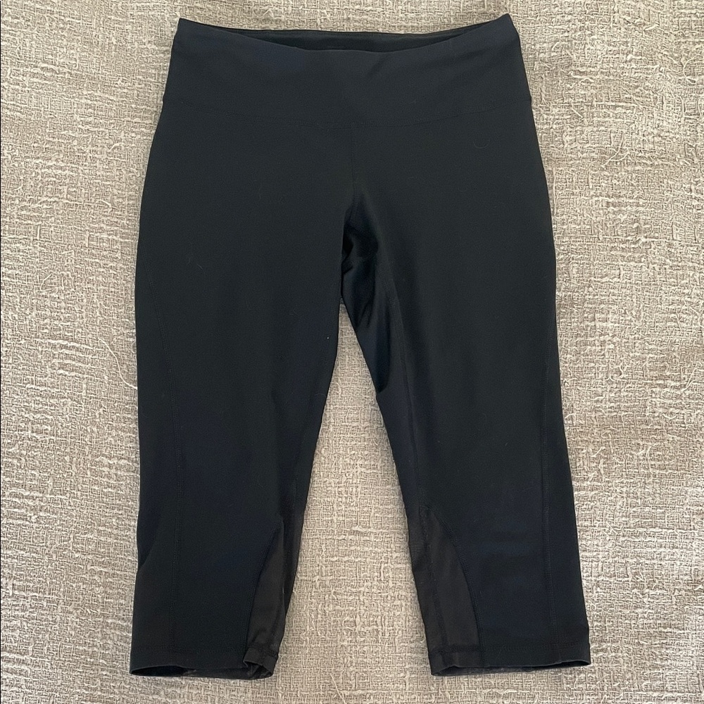 Black Cropped Leggings